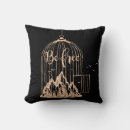 Search for black and copper cushions Metallic