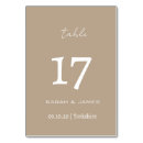 Search for rehearsal dinner table cards Elegant