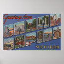 Search for 2 letter posters Michigan