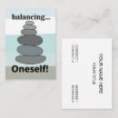 Search for balance business cards Yoga