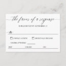Search for no meal choices wedding rsvp cards Minimalist