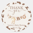 Search for little cowboy stickers Baby shower