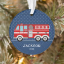 Search for firetruck christmas tree decorations Cute