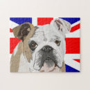 Search for english bulldog puzzles British