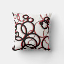 Search for red black grey cushions White