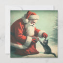 Search for retro cat christmas cards Cute