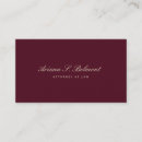 Search for burgundy business cards Red