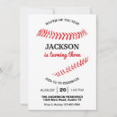 Search for baseball party invitations Boys