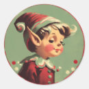 Search for christmas elf stickers Retro