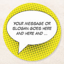 Search for message coasters Typography