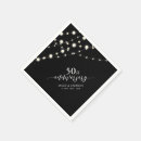 Search for 50th anniversary napkins Modern