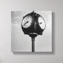 Search for clock canvas prints Time