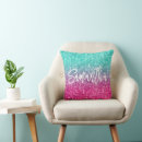 Search for pink glitter cushions Girly