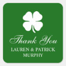 Search for green four leaf clover stickers Irish