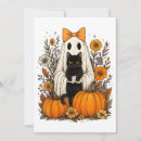 Search for funny cat save the dates Pumpkin