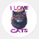Search for crazy love stickers Kitten