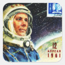 Search for retro astronaut stickers Vintage