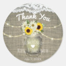 Search for burlap mason jar stickers Shower