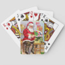 Search for santa claus playing cards Festive