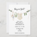 Search for neutral gender reveal invitations Boy or girl