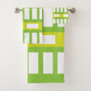 Search for green white stripe pattern bath towels Striped