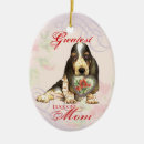 Search for hound dog christmas tree decorations Basset