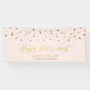Search for retirement party banners Stylish
