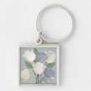 Search for bouquet square key rings Tulips