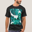 Search for leaf pattern tshirts Monstera