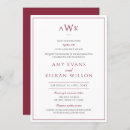 Search for romantic wedding invitations Classic