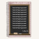 Search for password notebooks Work