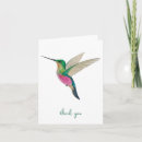 Search for hummingbird thank you cards Thanks