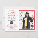 Search for red black graduation invitations High school