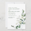 Search for rustic eucalyptus wedding invitations Elegant