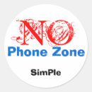 Search for no cell phone stickers Zone
