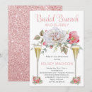 Search for brunch and bubbly invitations Watercolor floral