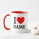 Search for i heart names mugs Anniversary