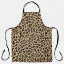 Search for black white leopard aprons Glitter