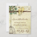 Search for tree top bird save invitations Couple