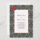 Search for trimming invitations Red