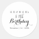 Search for customizeable stickers Happy birthday