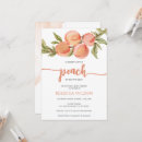 Search for sweet little peach baby shower invitations Modern