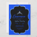 Search for black quinceanera invitations Birthday