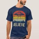 Search for ufo mens tshirts Retro