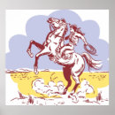 Search for retro cowgirl posters Rodeo