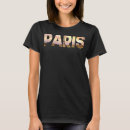 Search for paris france womens tshirts Eiffel