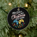 Search for gamer christmas tree decorations Xmas