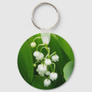 Search for fresh flowers key rings White