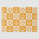 Search for peace sign tissue paper Flower