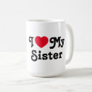 Search for my sister mugs Pretty